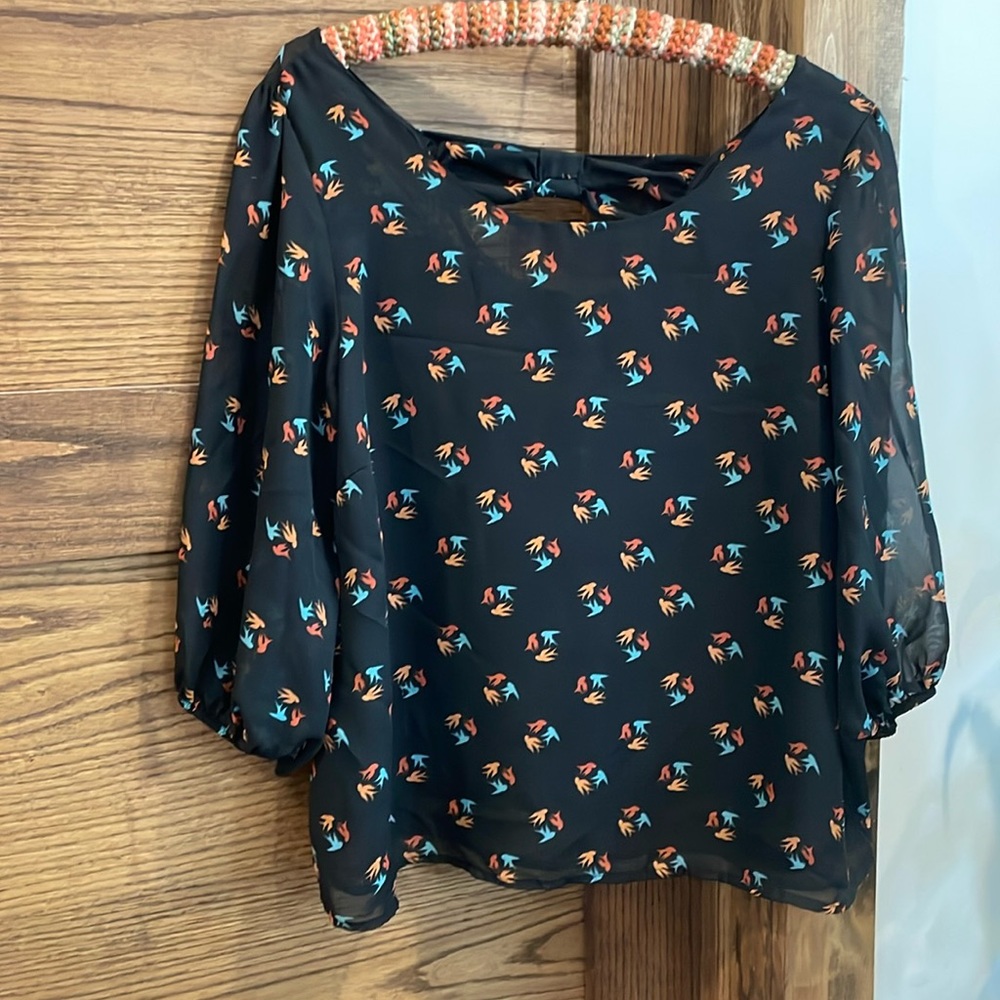 a.n.a 3/4 sleeve shirt